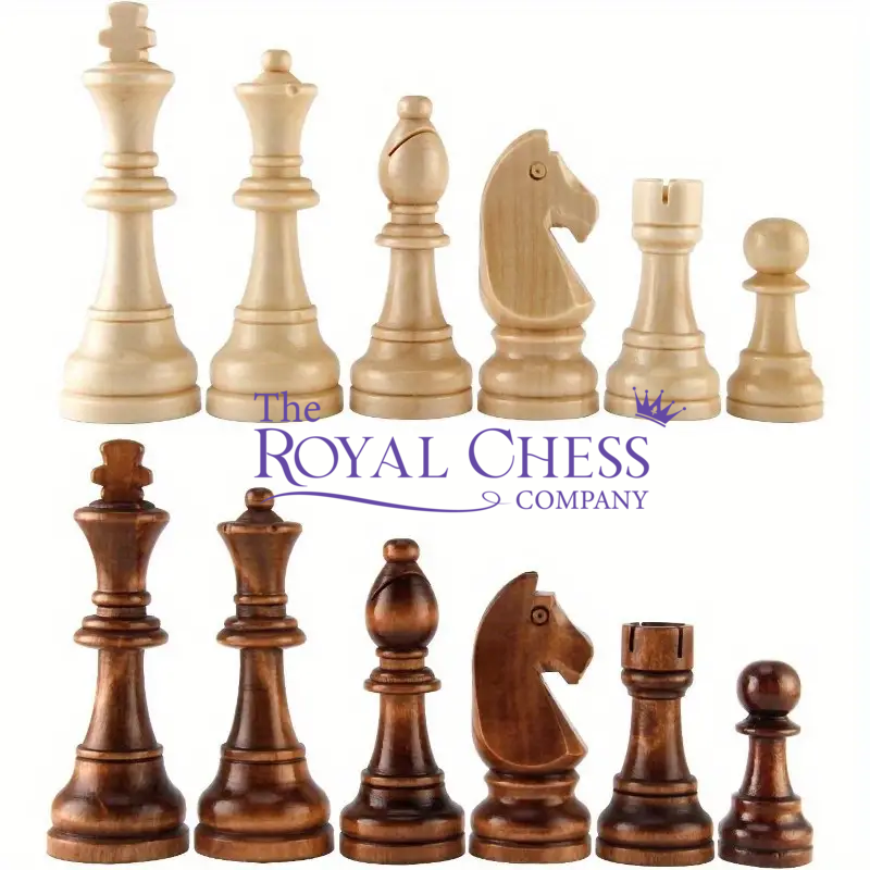 Premium Wood Chess Pieces