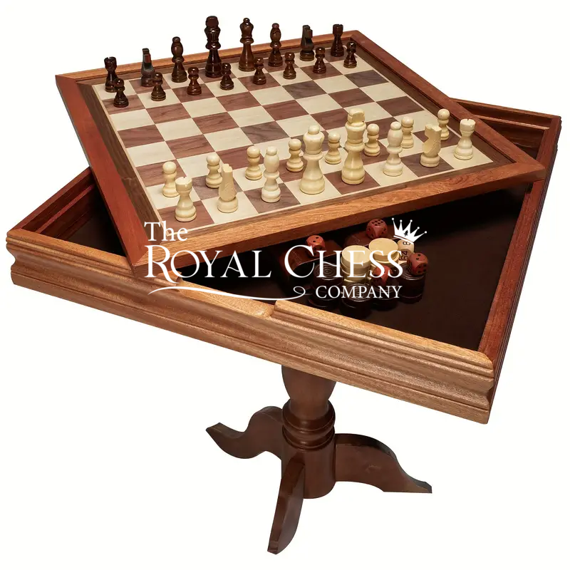 Premium Wood Chess Board table