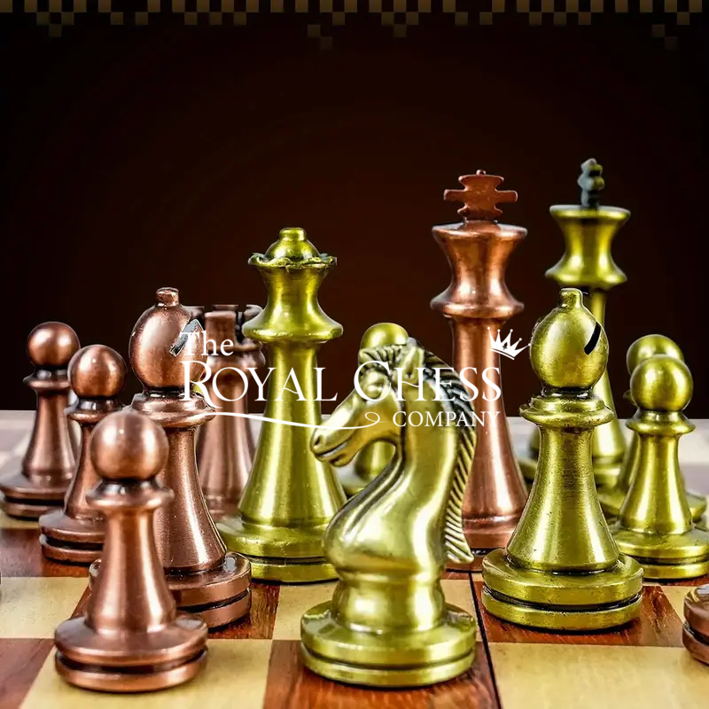 Premium Metal Chess Pieces