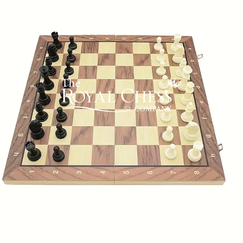 11.42" 3-in-1 Magnetic Wooden Chess Set – Perfect for Parties