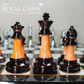 Premium Folding Wooden Chess Set | Imitation Marble & Jade Pieces