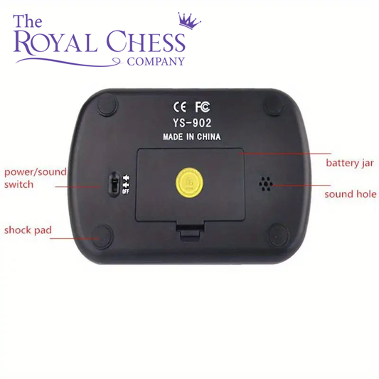 3-in-1 Portable Chess Clock – Tournament & Bonus Time