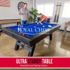 Modern Wood Finish Pool Table – Complete Billiards Set