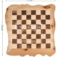 Large Wooden Chess Set with 3.5" King – Gift for Chess Lovers