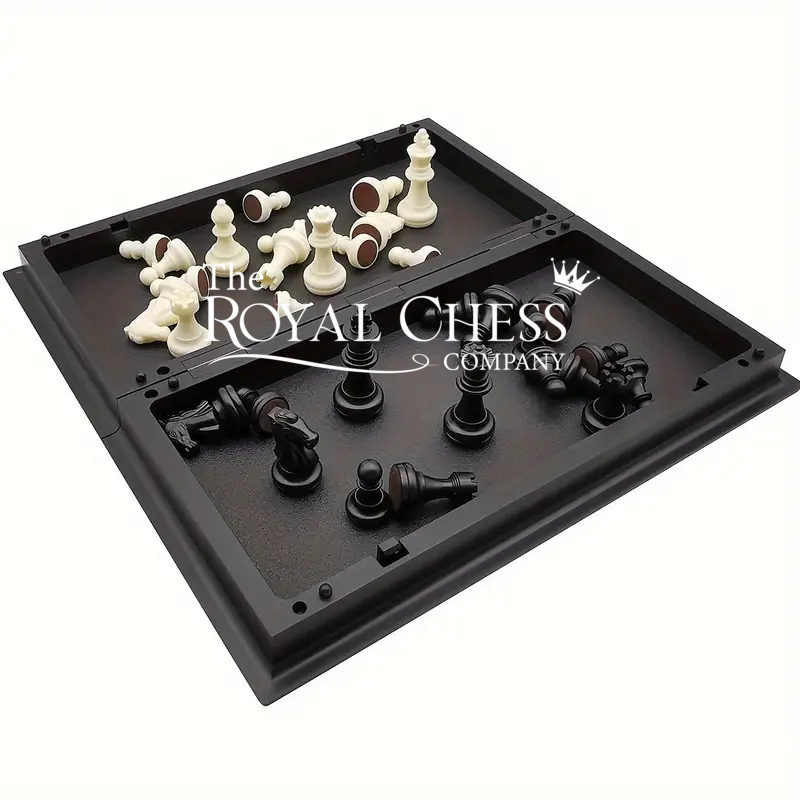 Magnetic Foldable Chess Set for Adults – Durable & Portable Learning