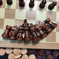 Deluxe Bamboo Chess & Checkers Set