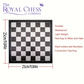 Magnetic Foldable Chess Set for Adults – Durable & Portable Learning